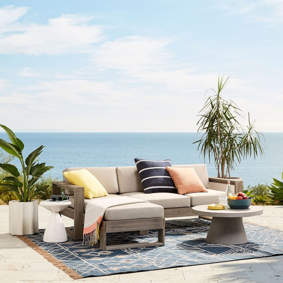 Pedestal Outdoor Coffee Table West Elm Australia
